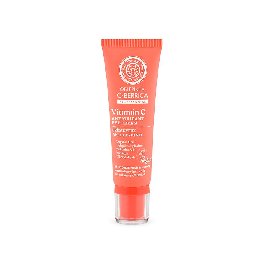Crema antioxidante para el Contorno de los Ojos C-Berrica Natura Siberica 30 ml