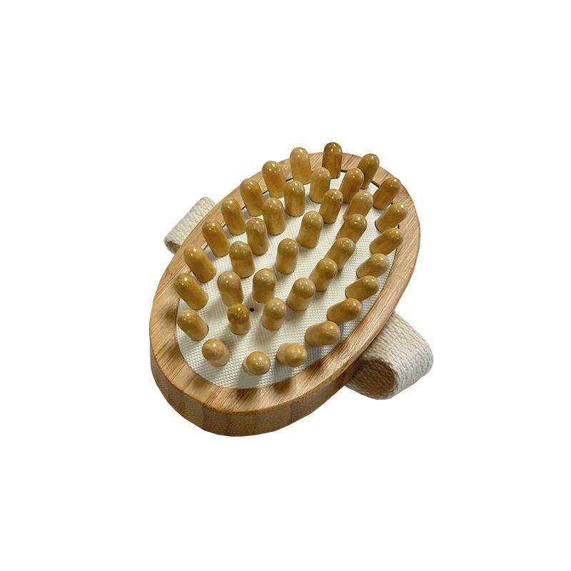 Cepillo de masaje anticelulitis bambú Naturabio