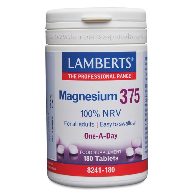 Magnesio 375 Lamberts 60 tabs