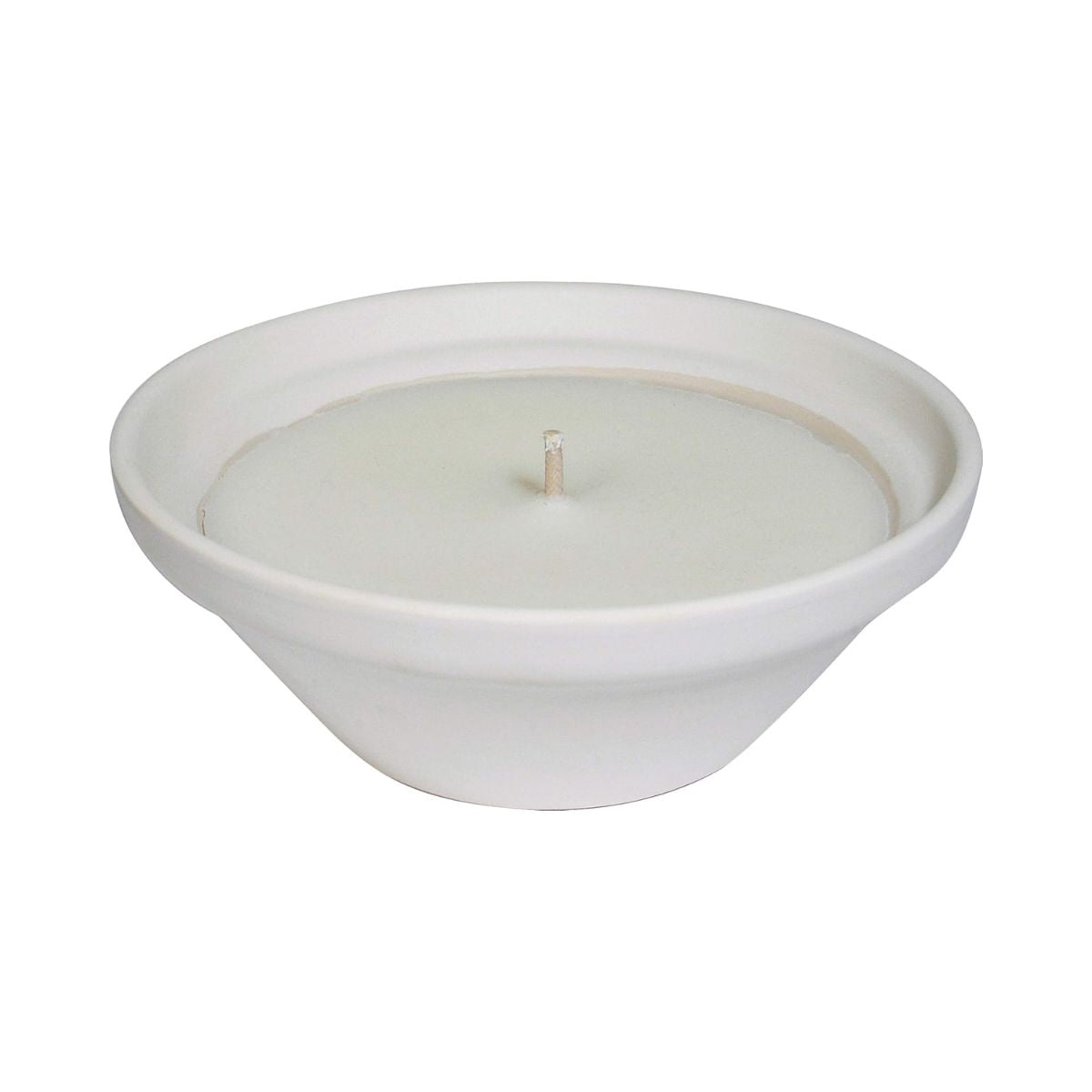 Vela antimosquitos citronela blanca Ø15,5 cm Roura