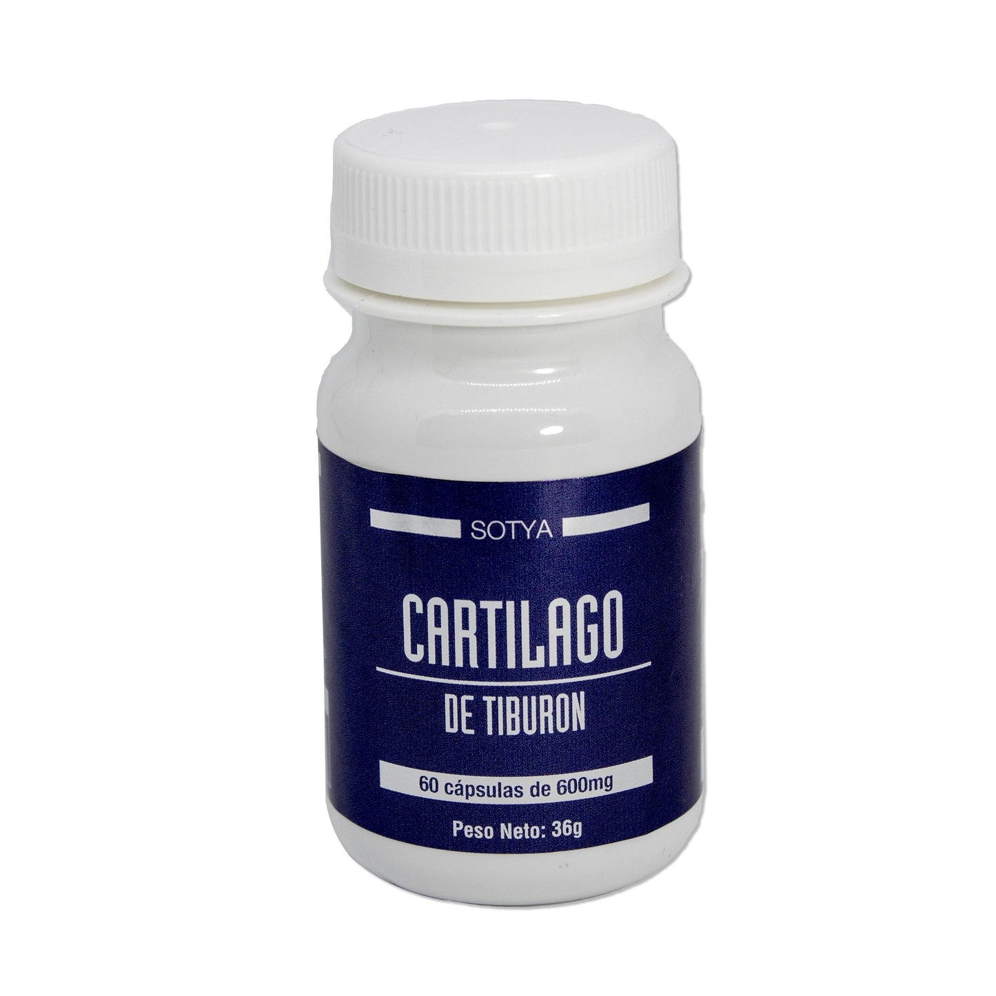 Cartilago Tiburon Sotya 60 Cap De 600 Mg
