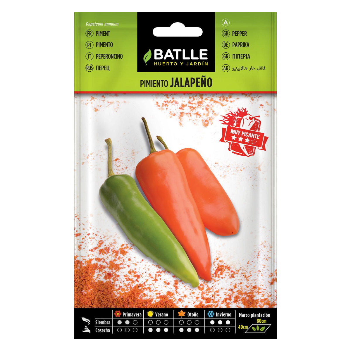 Semillas de Pimiento Jalapeño Batlle