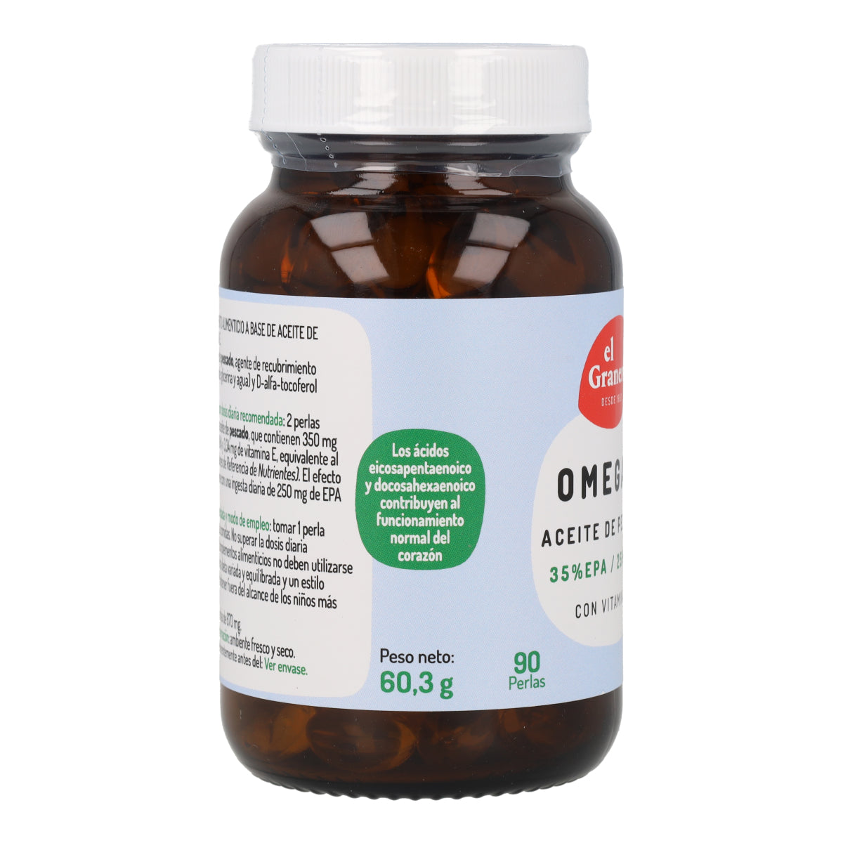 Omegran 3 Plus El granero 90 capsule 705 mg