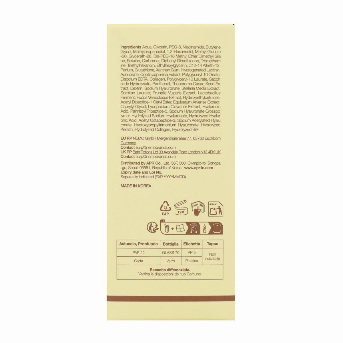 AGE-R Glutathione Glow Serum medicube 30g