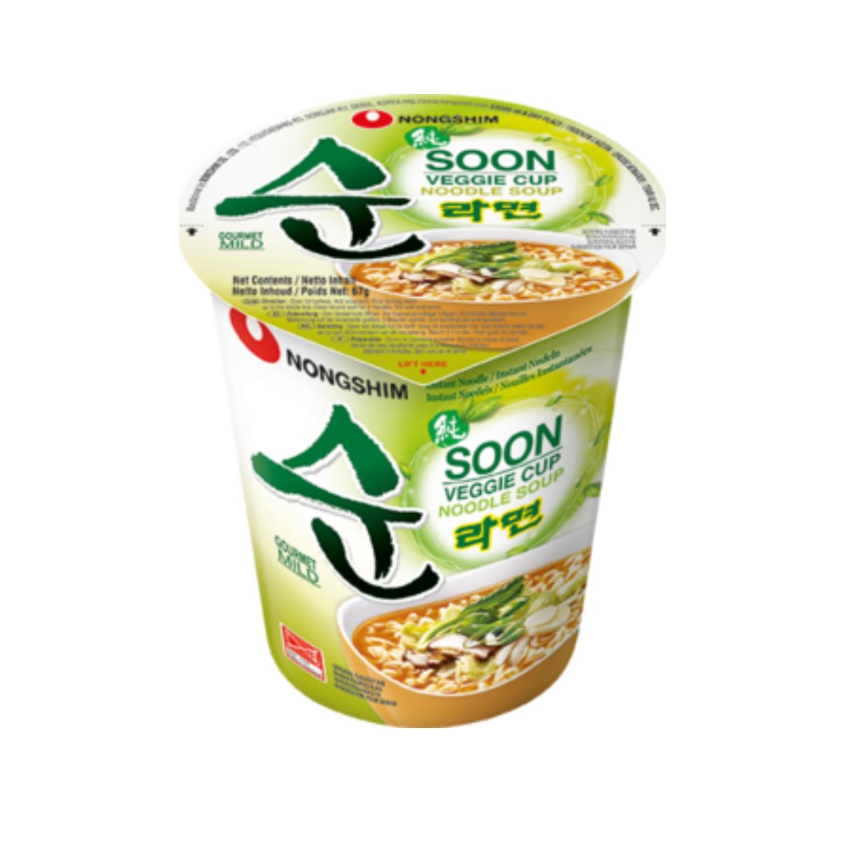 Fideos Instantáneos, Ramyun Vegano Nong Shim 67 g