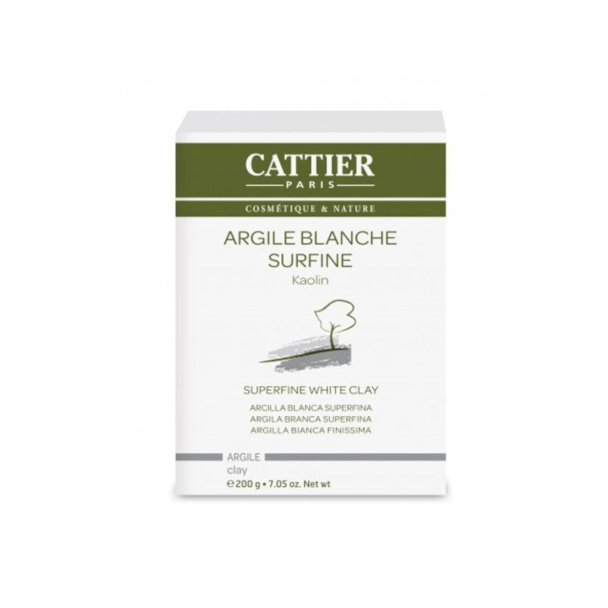 Arcilla blanca superfina Cattier, 200g