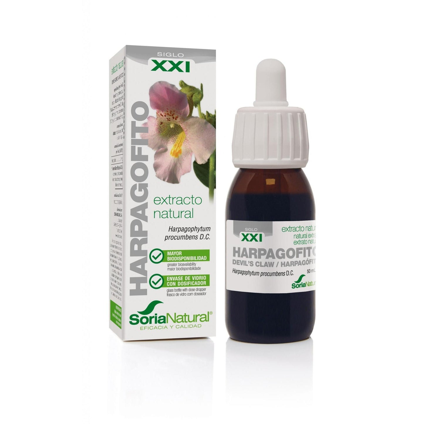 Extracto de Harpagofito Soria Natural, 50 ml