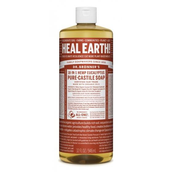 Jabón líquido Eucalipto Dr. Bronners 945 ml