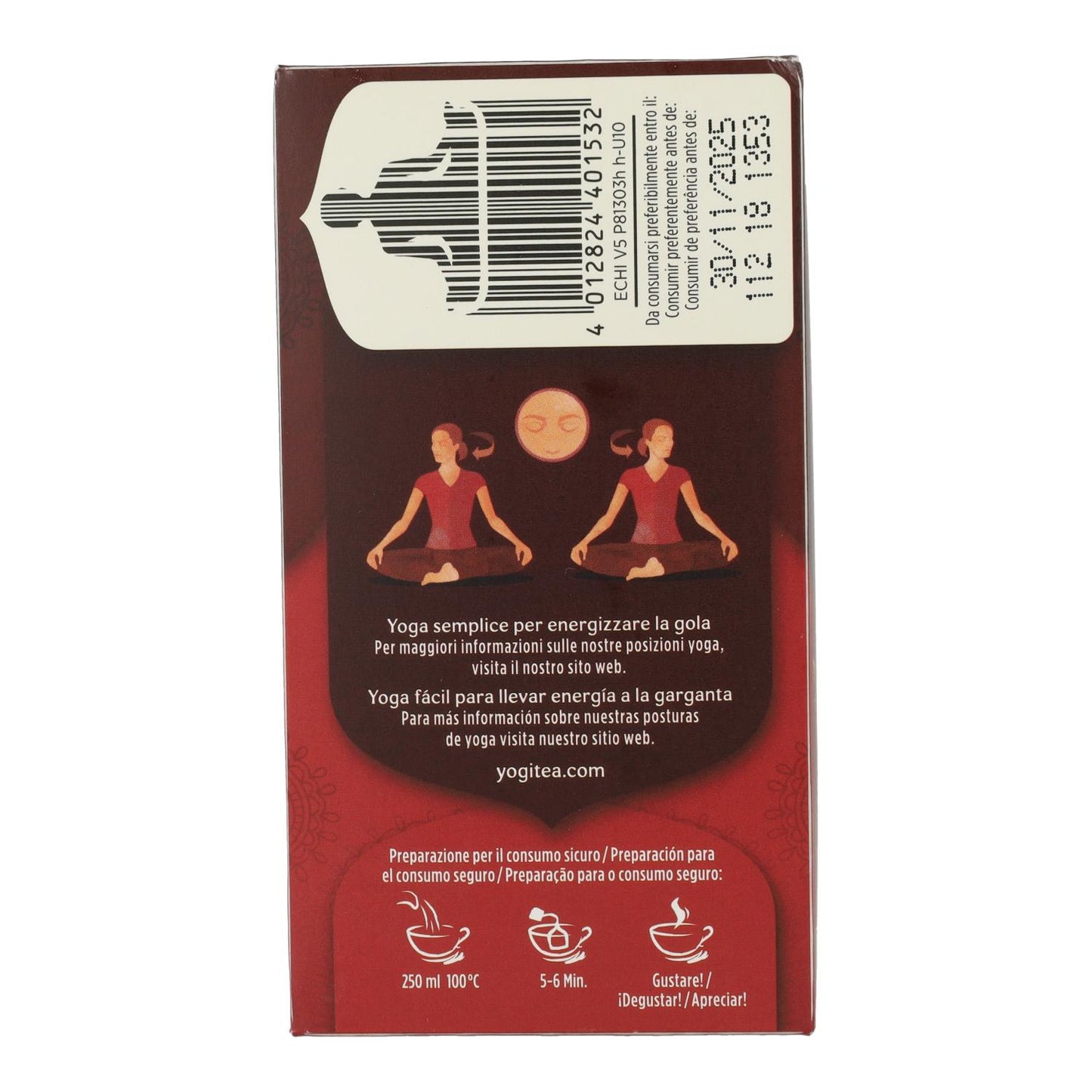 Yogi Tea BIO Equinácea, 17 bolsitas
