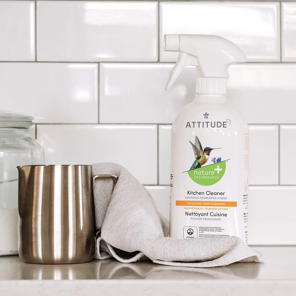 Limpiador cocina cítrico Nature + technology 800 ml
