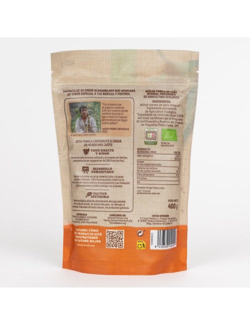 Azúcar Panela grano fino Bio Tierra Madre 400g
