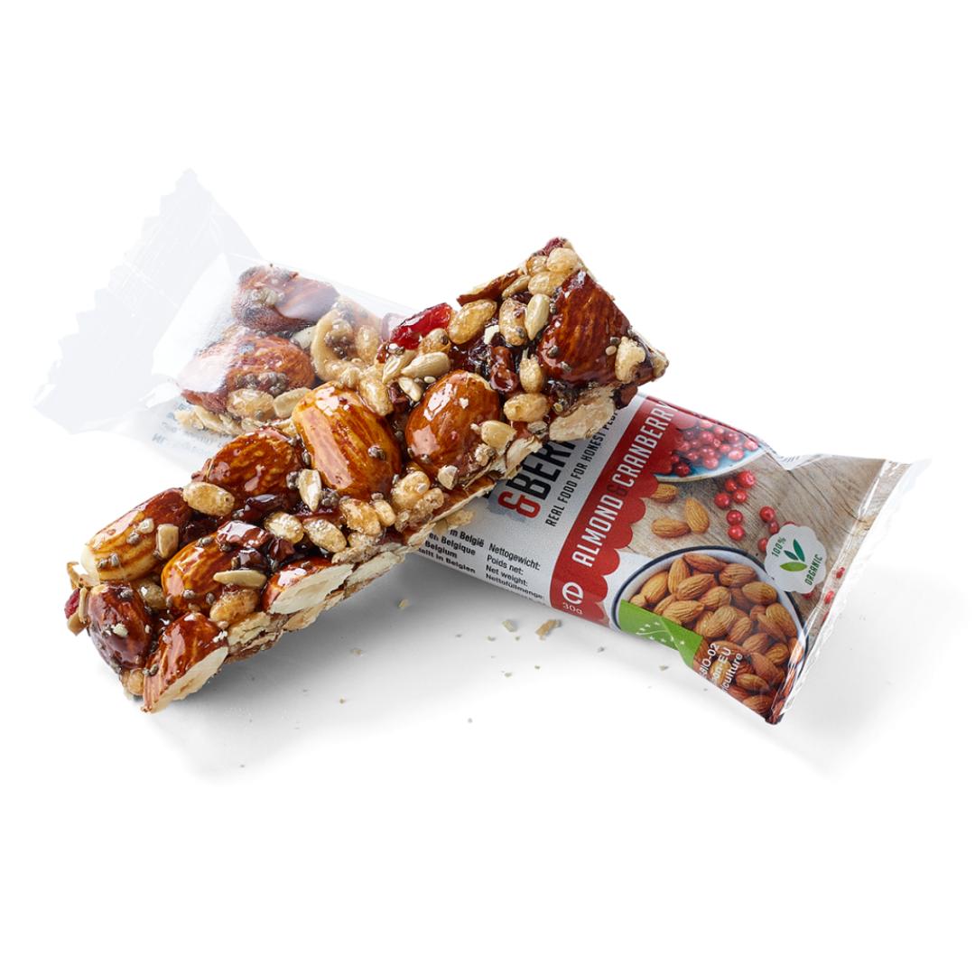 Barrita Almendras y Arándanos Nuts&Berries 30gr