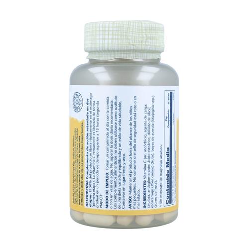 Pack 2x Vit. C 1000 Mg. A/R Solaray 100 comprimidos