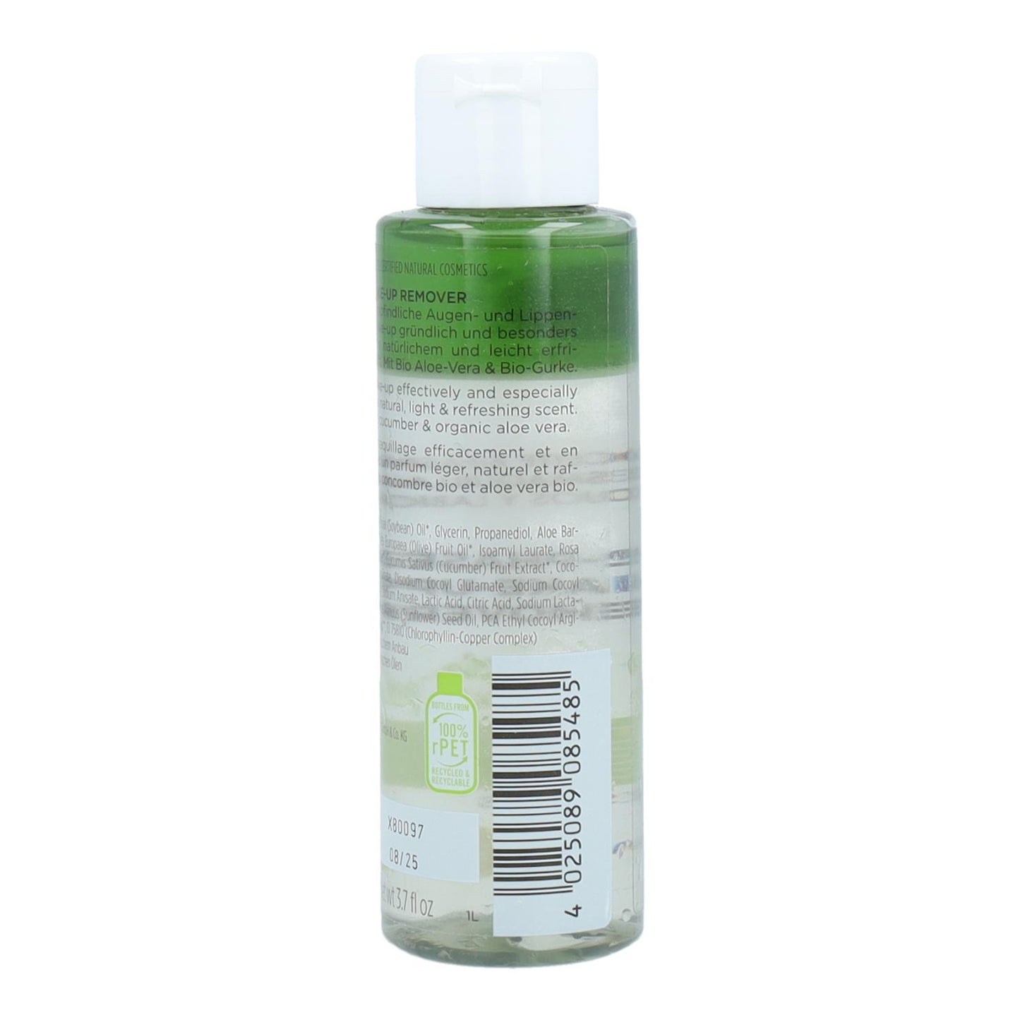 Aceite Desmaquillante Bifásico Ojos y Labios Sante 110 ml