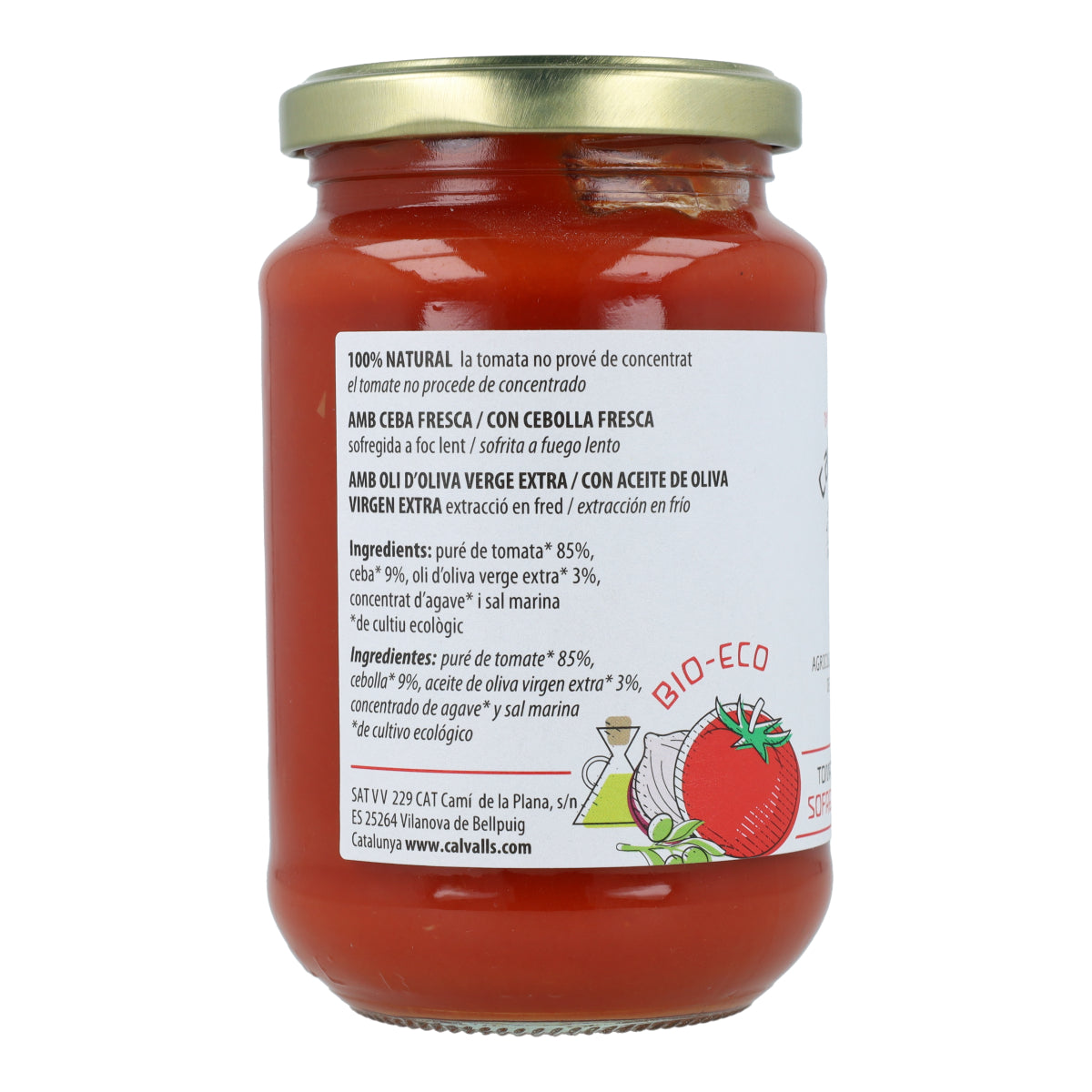Pomodoro fritto Bio Cal Valls, 350 g
