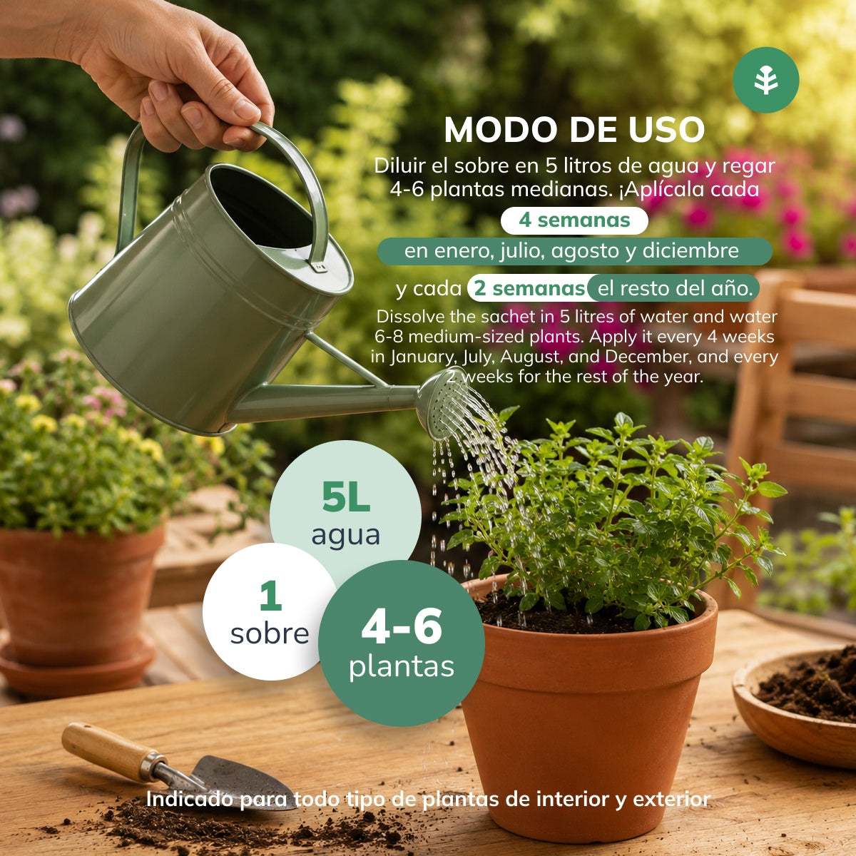 Fertilizzante universale Planeta Huerto Bustina da 5 L
