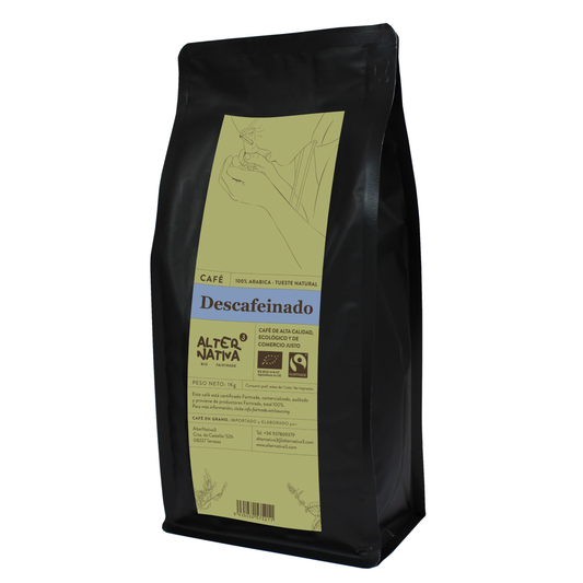 Caffè decaffeinato in grani BIO Alternativa3 1 kg