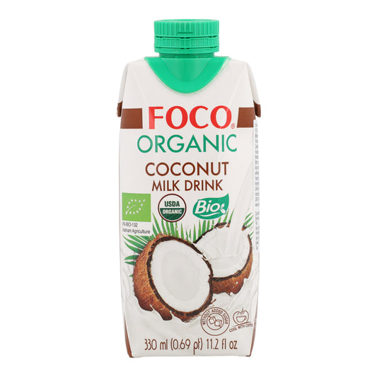 Bevanda al latte di cocco biologico Foco 330 ml.