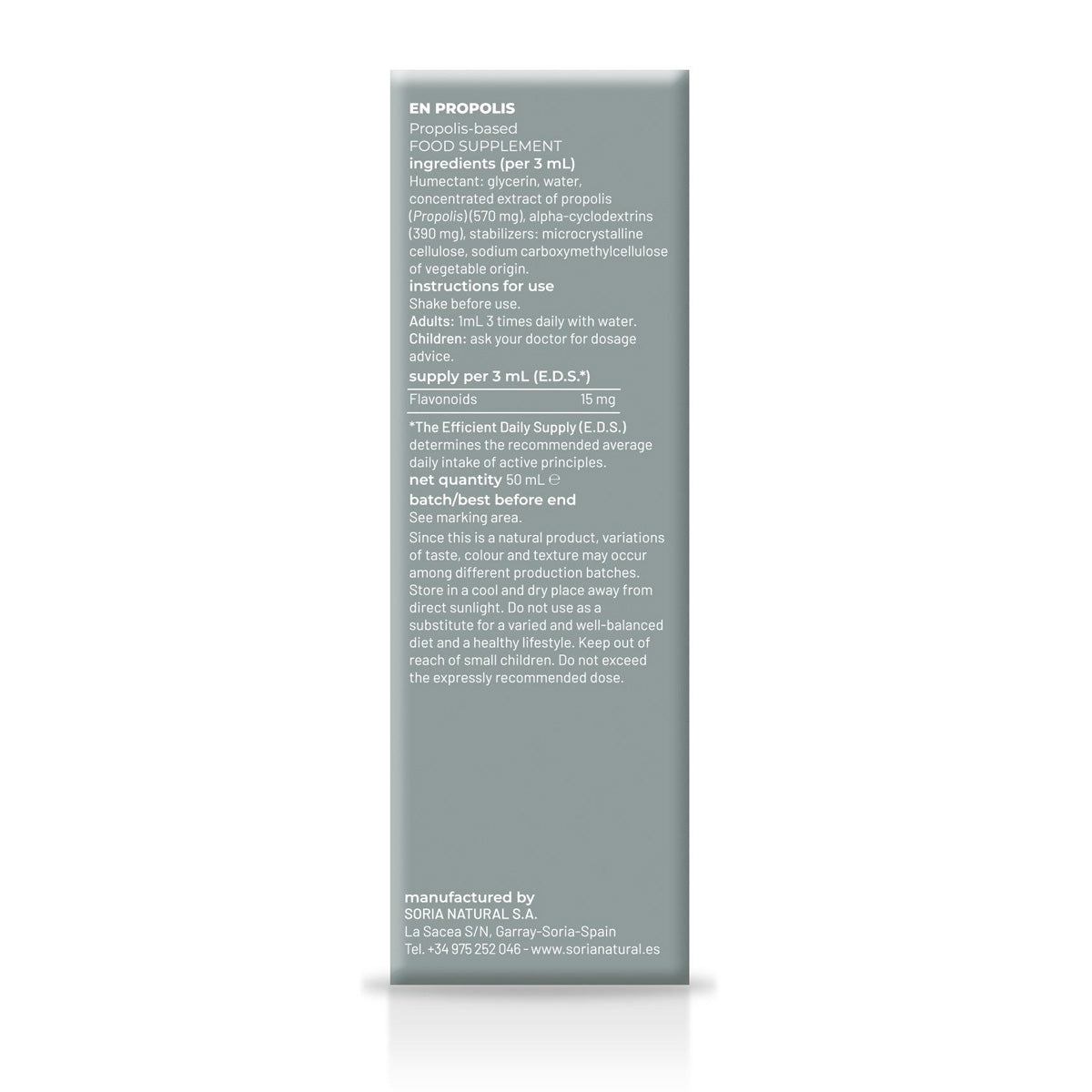 Extracto de Propóleo S. XXI Soria Natural 50 ml