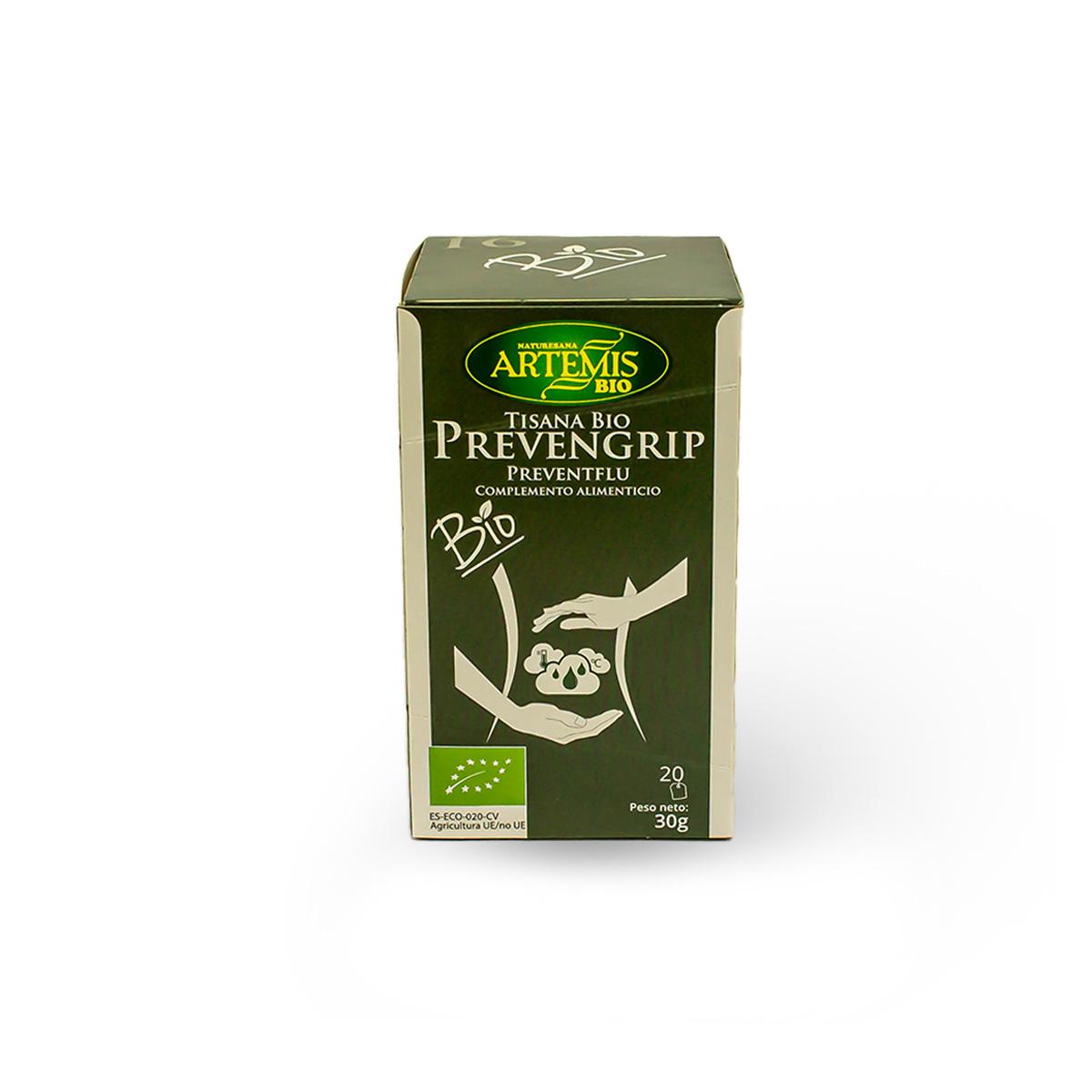 Tisana Prevengrip T Artemis 20 filtros.
