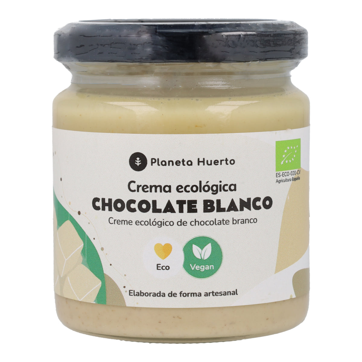 Crema vegana al cioccolato bianco ECO Planeta Huerto 230 g