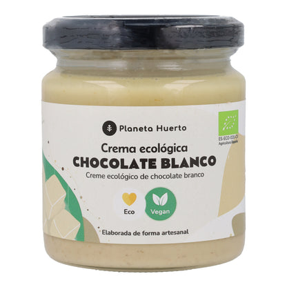 Crema vegana al cioccolato bianco ECO Planeta Huerto 230 g