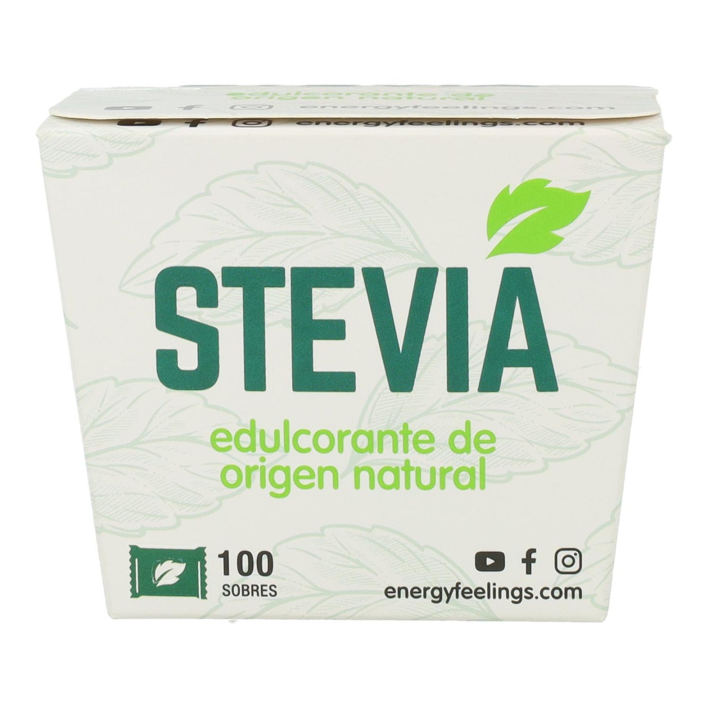 Estevia sobres individuales Energy Feelings 100 uds