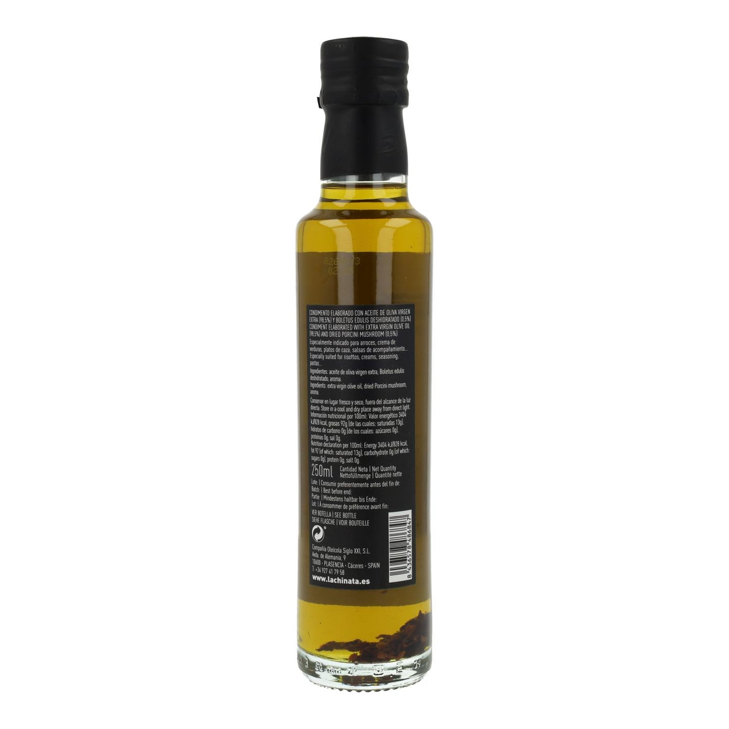 Aceite condimentado con Boletus Edulis La Chinata 250 ml