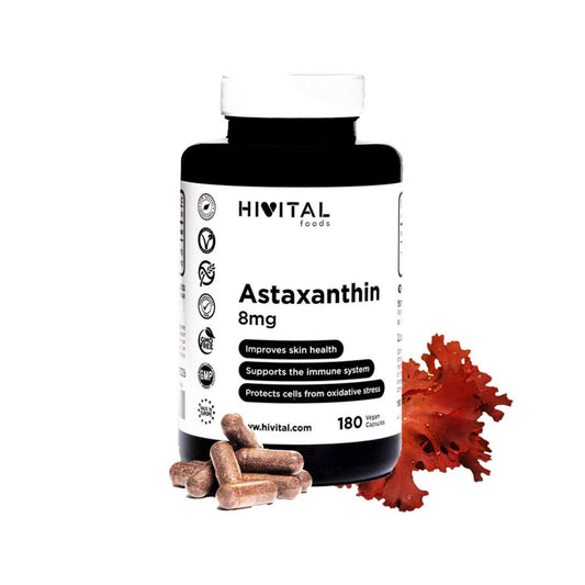 Astaxantina Hivital 180 cápsulas