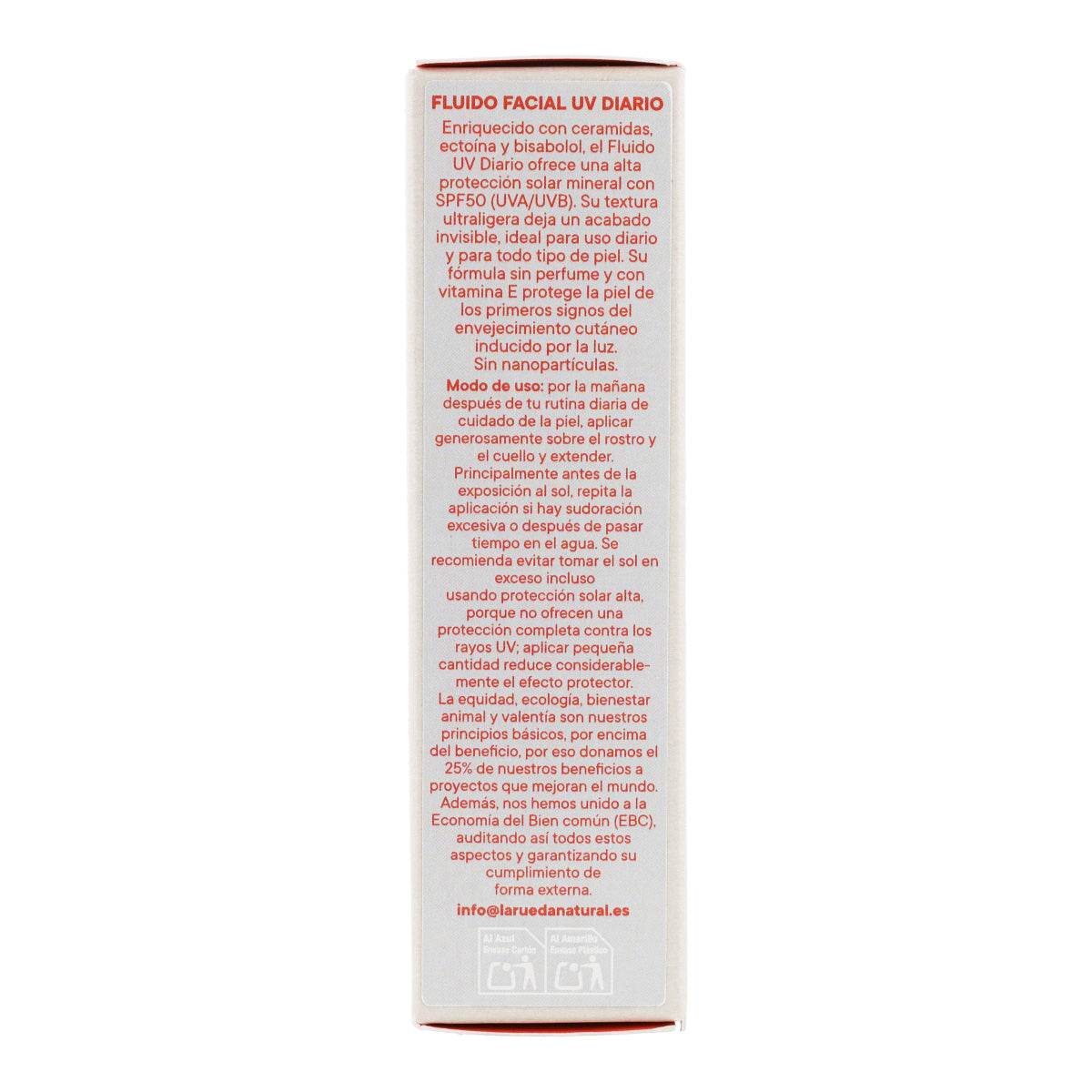 Fluido viso per uso quotidiano UV SPF50 I+M 30 ml