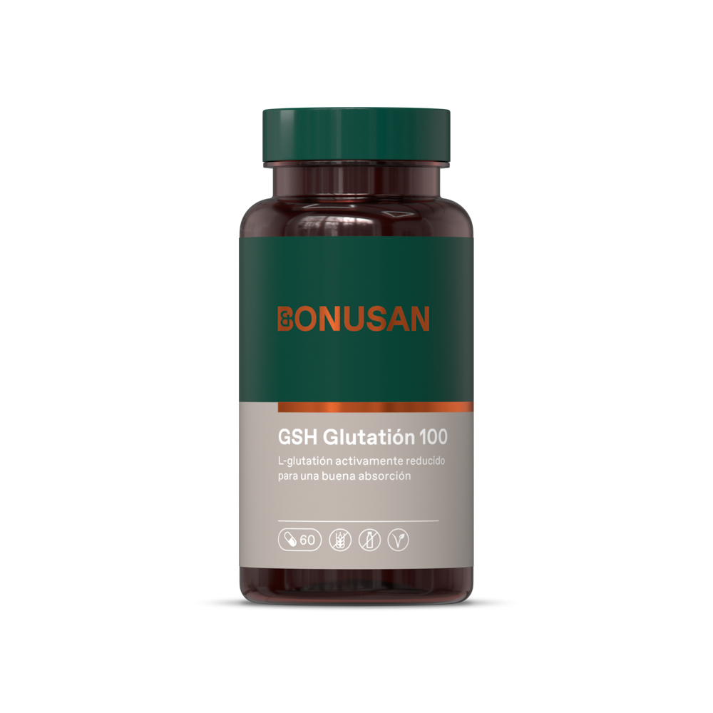 GSH Glutatión 100 Bonusan 60 cápsulas