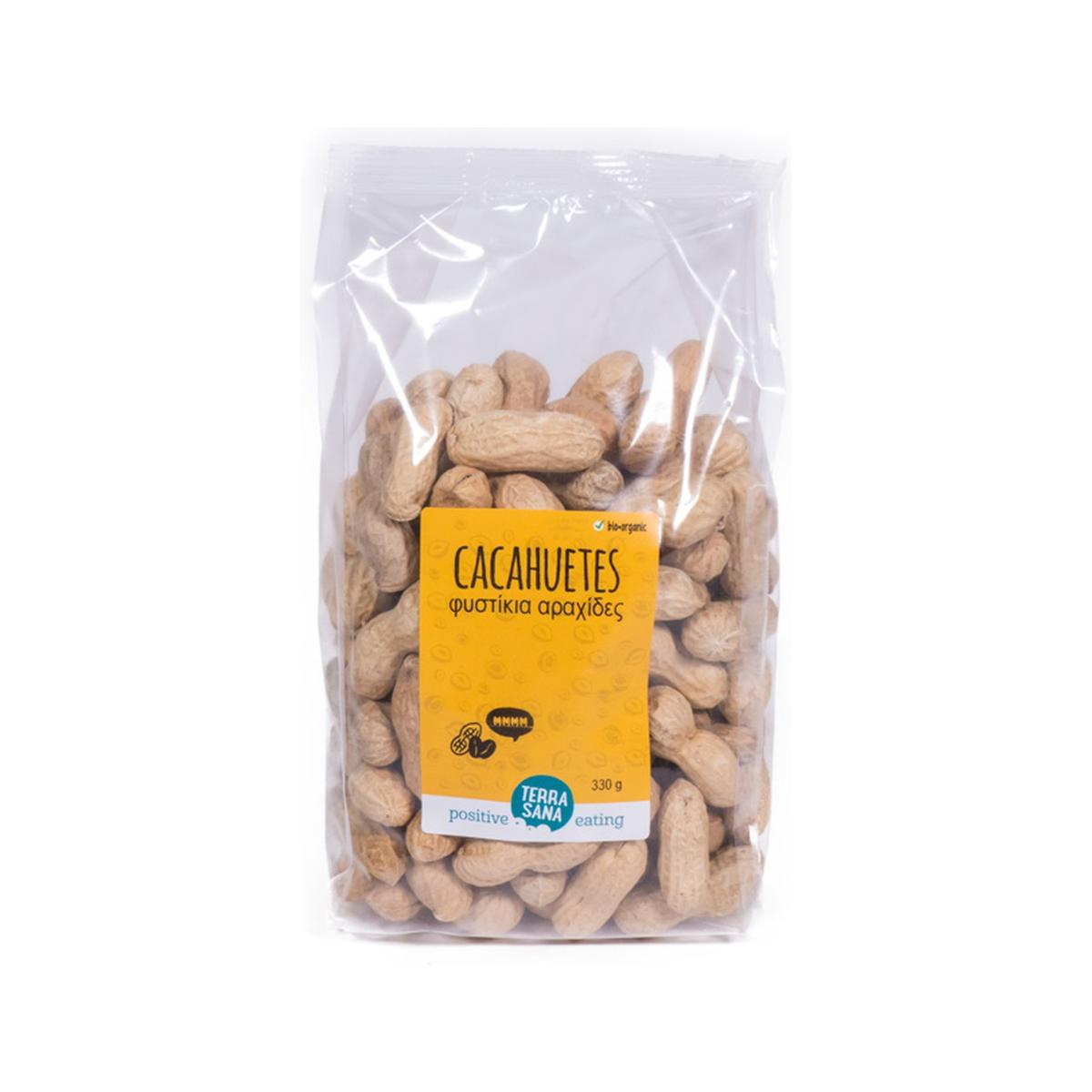 Cacahuete Tostado Cascara BIO 330g