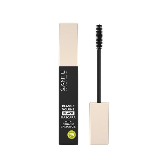 Máscara Pestañas Volumen 01 Black Sante 8 ml