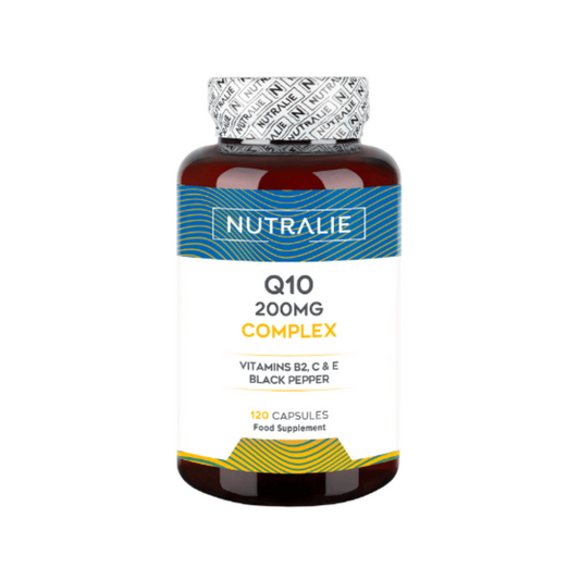 Q10 Complex 250mg + Vitamina C E y B2 Nutralie 120 cápsulas