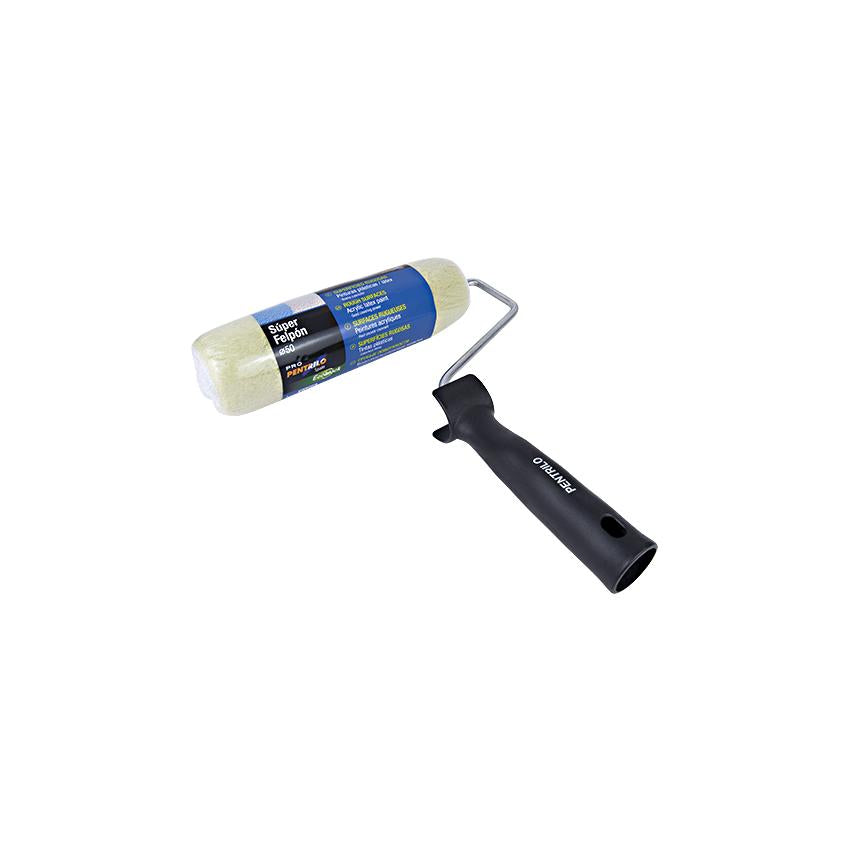 Rodillo Essential Ø 50 Felpón Amarillo. M.PP. de 11 cm 11 cm