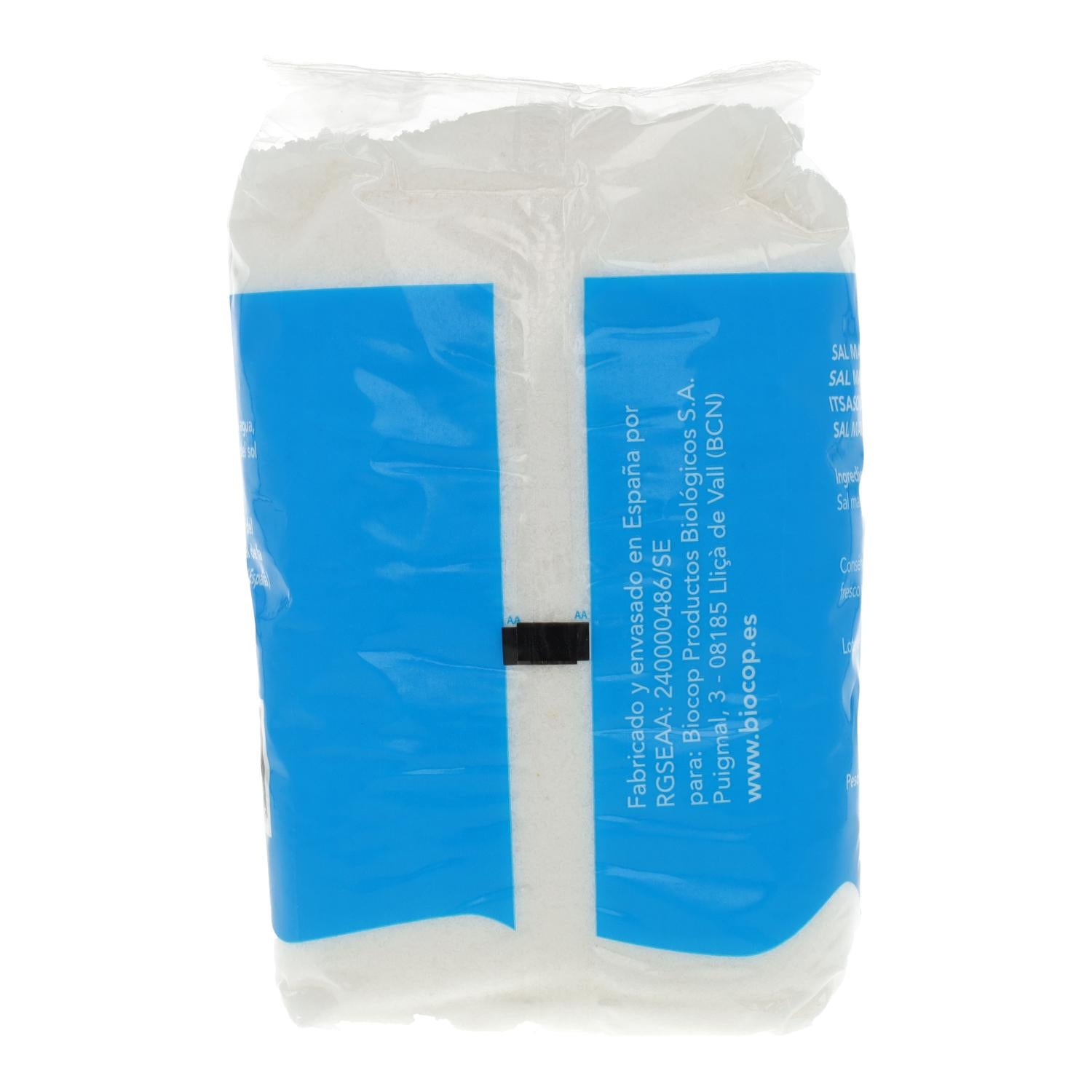 Pack 2x Sal marina atlantica fina, Biocop, 1kg