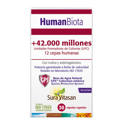 Human Biota Sura Vitasan 30 cápsulas