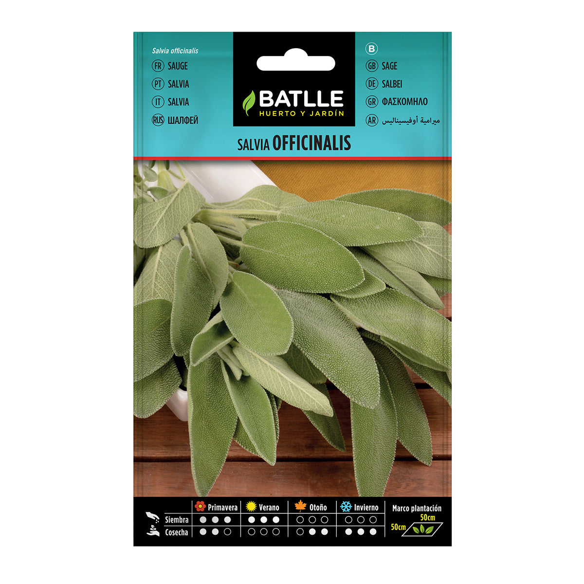 Semillas de Salvia officinalis  Batlle