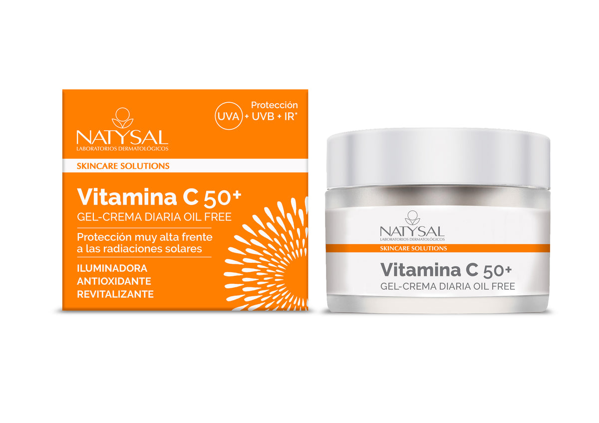 Crema alla vitamina C SPF50+ Natysal 50 ml