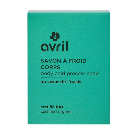 Jabón corporal proceso en frío oasis Avril 100g