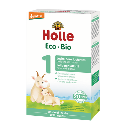 Latte di capra per neonati Formula 1 biologico Demeter Holle 400 g