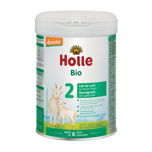 Latte di capra di proseguimento 2 (dopo il 6° mese) LATA, Holle, 800 g