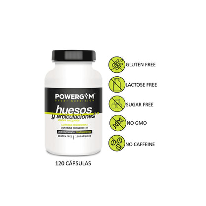 BONES & JOINTS 120 cápsulas Powergym