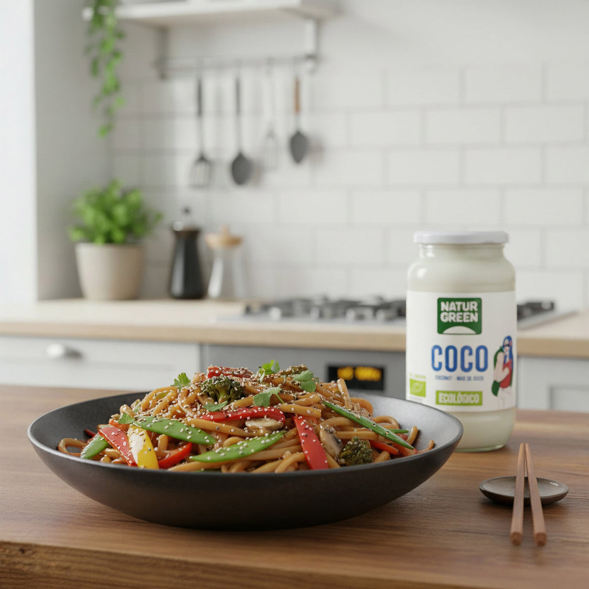 Grasso di cocco biologico NaturGreen 800 g