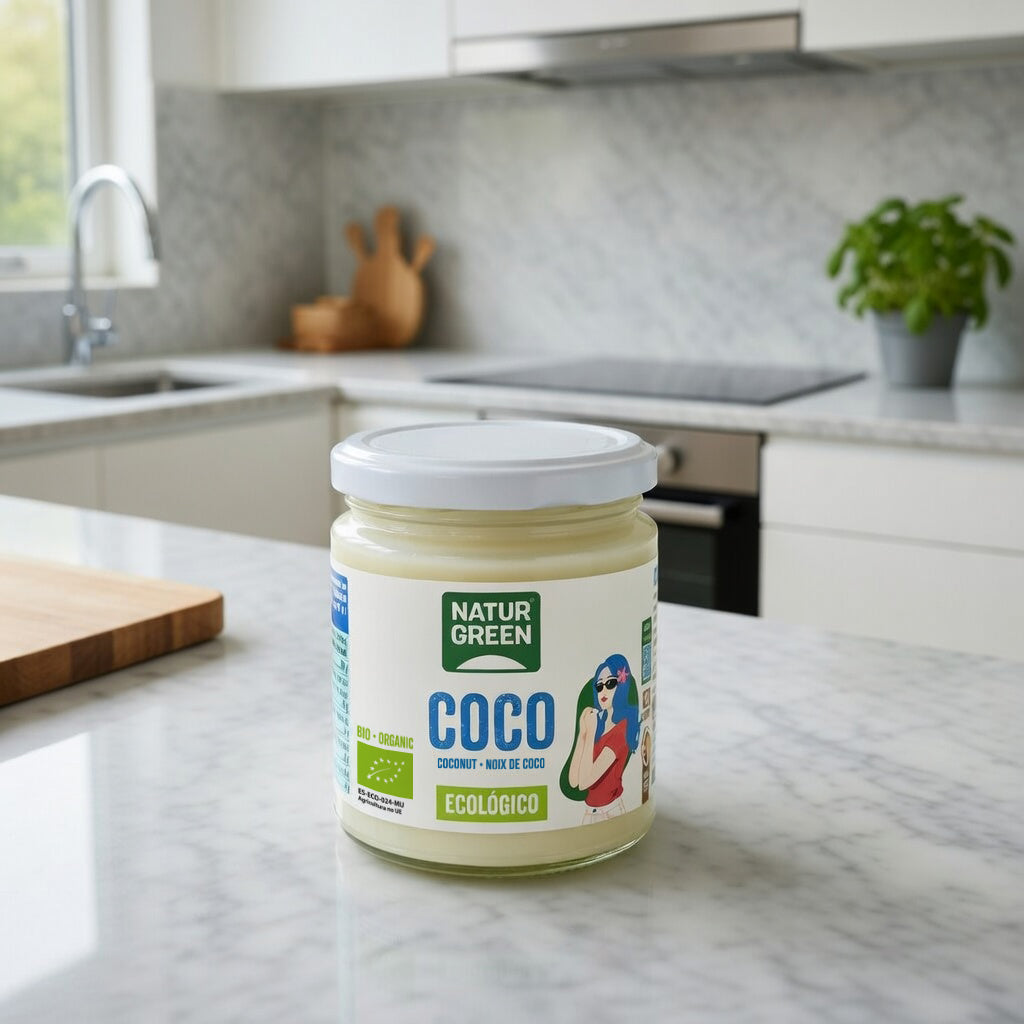 Grasso di cocco biologico NaturGreen 200 g