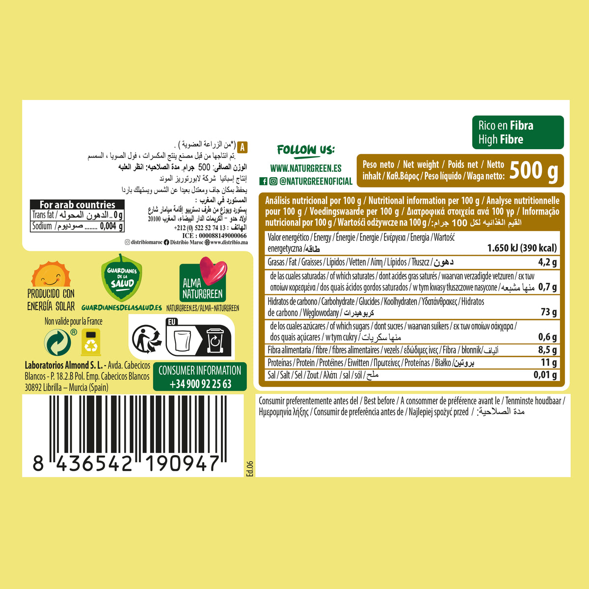 Miglio biologico Naturgreen, 500 g