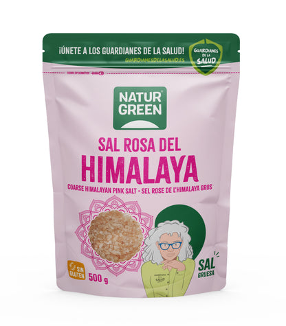 Sale rosa dell'Himalaya grosso Naturgreen 500 g