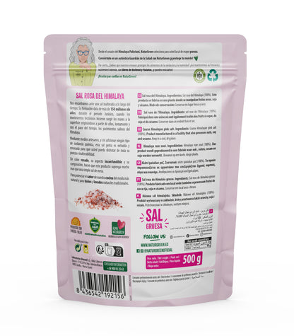 Sale rosa dell'Himalaya grosso Naturgreen 500 g