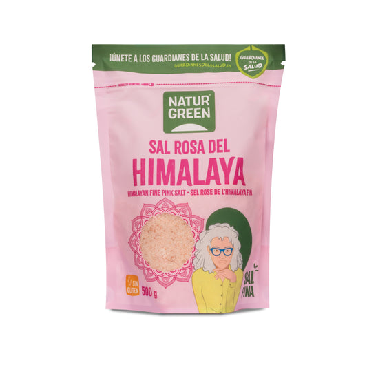 Sal rosa del Himalaya fina Naturgreen 500 g