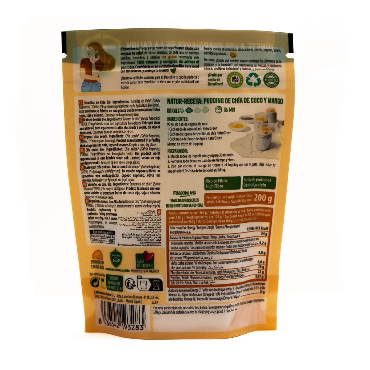 Semi di chia biologici NaturGreen 200 g